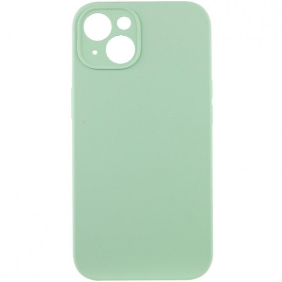 Чохол Silk Full Camera Protective (AA) NO LOGO для Apple iPhone 13 (6.1") Зелений / Pistachio