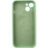 Чохол Silk Full Camera Protective (AA) NO LOGO для Apple iPhone 13 (6.1") Зелений / Pistachio