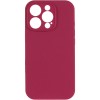Чохол Silk Full Camera Protective (AA) NO LOGO для Apple iPhone 13 Pro Max (6.7") Червоний / Rose Red