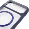 Чохол TPU+PC GETMAN Moon Clear with MagSafe для Apple iPhone 11 (6.1") Blue