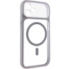 Чохол TPU+PC GETMAN Moon Clear with MagSafe для Apple iPhone 11 (6.1") Grey