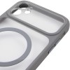 Чохол TPU+PC GETMAN Moon Clear with MagSafe для Apple iPhone 11 (6.1") Grey