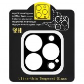 Захисне скло на камеру Full Block (тех.пак) для Apple iPhone 13 Pro (6.1") / 13 Pro Max (6.7") Чорний Захисне скло на камеру Full Block (тех.пак) для Apple iPhone 13 Pro (6.1") / 13 Pro Max (6.7") Чорний