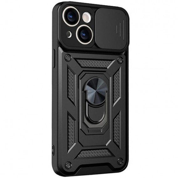 Чехол Ummi Camshield Serge Ring для Apple iPhone 13 (6.1") Черный / Black Чехол Ummi Camshield Serge Ring для Apple iPhone 13 (6.1") Черный / Black