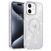 Чехол TPU Eclipse Sparkle Magnetic Fit для Apple iPhone 11 (6.1") Clear
