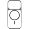 Чохол TPU+PC GETMAN Moon Clear with MagSafe для Apple iPhone 13 Pro Max (6.7") Grey