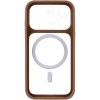 Чехол TPU+PC GETMAN Moon Clear with MagSafe для Apple iPhone 13 Pro Max (6.7") Brown