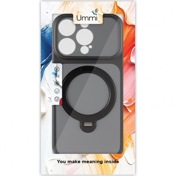 Чохол Ummi Full Camera with MagSafe HQ Ring для Apple iPhone 13 Pro Max (6.7") Black Чохол Ummi Full Camera with MagSafe HQ Ring для Apple iPhone 13 Pro Max (6.7") Black