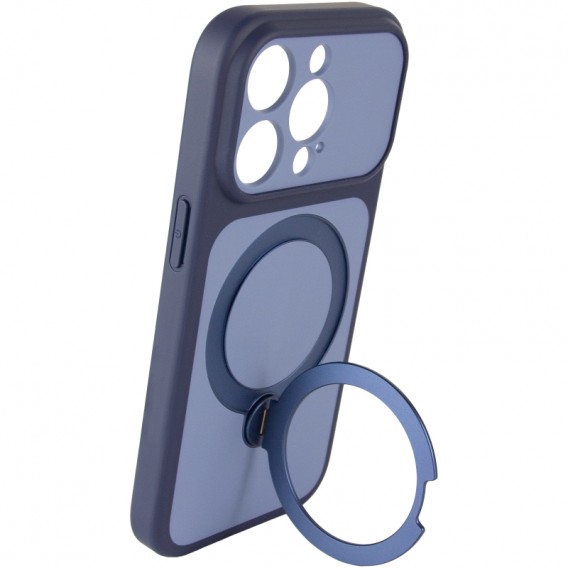 Чохол Ummi Full Camera with MagSafe HQ Ring для Apple iPhone 14 Pro (6.1") Navy Blue Чохол Ummi Full Camera with MagSafe HQ Ring для Apple iPhone 14 Pro (6.1") Navy Blue