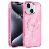 Чохол TPU Eclipse Sparkle Magnetic Fit для Apple iPhone 14 / 13 (6.1") Pink Чохол TPU Eclipse Sparkle Magnetic Fit для Apple iPhone 14 / 13 (6.1") Pink