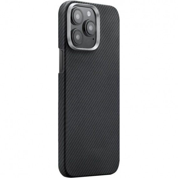 Чохол PC Carbon Protection Slim with MagSafe для Apple iPhone 14 Pro Max (6.7") Black