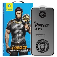 Защитное 2.5D стекло Blueo Full Cover Anti-Peep Matte для Apple iPhone 13 Pro Max / 14 Plus (6.7") Черный