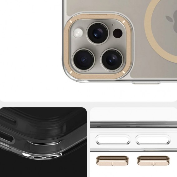 Чохол TPU Space Case Apex with MagSafe для Apple iPhone 13 Pro Max / 14 Pro Max (6.7") Gold Чохол TPU Space Case Apex with MagSafe для Apple iPhone 13 Pro Max / 14 Pro Max (6.7") Gold