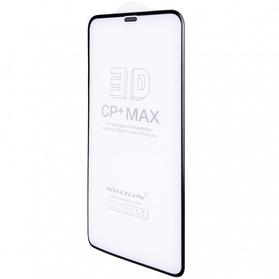 Захисне скло Nillkin (CP+ max 3D) (full glue) для Apple iPhone 11 Pro (5.8") / X (5.8")/XS (5.8") Чорний
