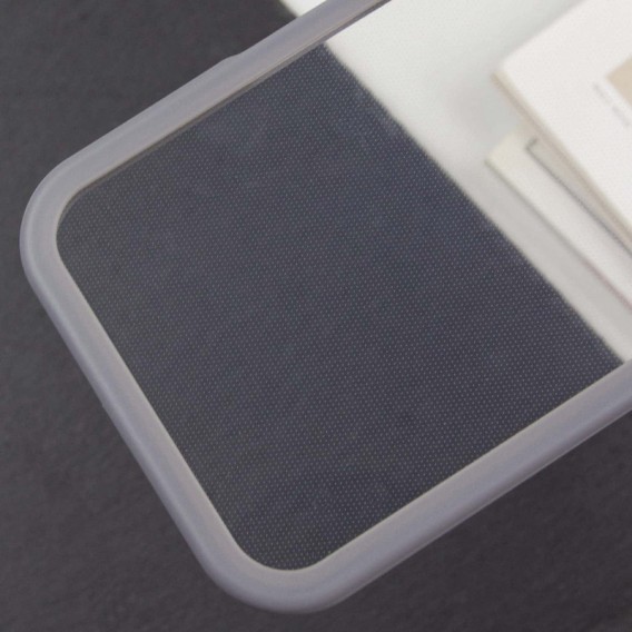 TPU чохол Transparent + Colour 1,5mm для Apple iPhone 12 (6.1") Grey TPU чохол Transparent + Colour 1,5mm для Apple iPhone 12 (6.1") Grey