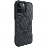 TPU+PC чехол Metal Buttons with MagSafe Carbon Ring для Apple iPhone 14 Pro (6.1") Черный TPU+PC чехол Metal Buttons with MagSafe Carbon Ring для Apple iPhone 14 Pro (6.1") Черный