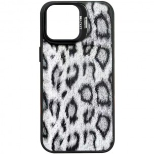 Чохол TPU+PC Wild Leopard with Magnetic Fit для Apple iPhone 13 / 14 (6.1") Black