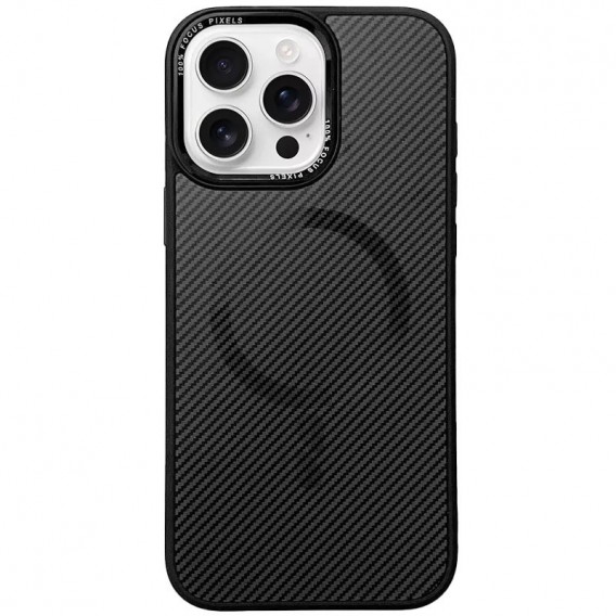 Чохол TPU+PC Carbon Mirage with MagSafe для Apple iPhone 14 Pro (6.1") Black Чохол TPU+PC Carbon Mirage with MagSafe для Apple iPhone 14 Pro (6.1") Black