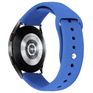Силиконовый ремешок Sport для Smart Watch 20mm Синий / Denim Blue Силиконовый ремешок Sport для Smart Watch 20mm Синий / Denim Blue
