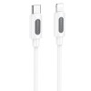 Дата кабель Borofone BX114 Structure Type-C to Lightning 27W (1m) White