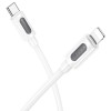 Дата кабель Borofone BX114 Structure Type-C to Lightning 27W (1m) White