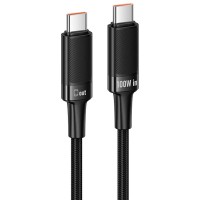 Дата кабель Hoco U153 Extreme Type-C to Type-C 100W (1.2m) Black Дата кабель Hoco U153 Extreme Type-C to Type-C 100W (1.2m) Black