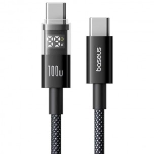Дата кабель Baseus Display 2 Type-C to Type-C 100W (1m) (P10382702) Cosmic Black