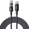 Дата кабель Baseus Display 2 Type-C to Type-C 100W (1m) (P10382702) Cosmic Black