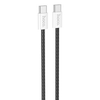 Дата кабель Hoco X104 Source 60W Type-C to Type-C (2m) Black Дата кабель Hoco X104 Source 60W Type-C to Type-C (2m) Black