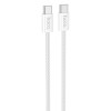 Дата кабель Hoco X104 Source 60W Type-C to Type-C (2m) White