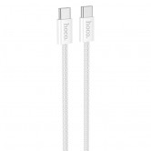 Дата кабель Hoco X104 Source 60W Type-C to Type-C (2m) White
