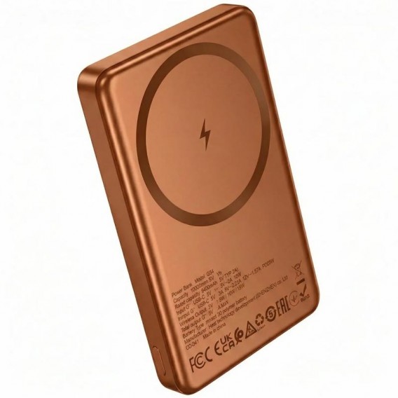 Портативний ЗП Power Bank Hoco Q34 Clever PD20W з БЗП 10000 mAh Orange Портативний ЗП Power Bank Hoco Q34 Clever PD20W з БЗП 10000 mAh Orange