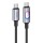 Дата кабель Hoco U144 New Type-C to Type-C 60W (1.2m) Black