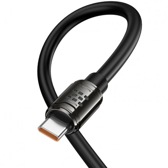 Дата кабель Hoco U143 Joy Type-C to Type-C 240W (1.2m) Black Дата кабель Hoco U143 Joy Type-C to Type-C 240W (1.2m) Black