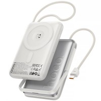Портативний ЗП Power Bank Hoco Q43 Clever PD20W з БЗП+iWatch Type-C 10000 mAh Silver Портативний ЗП Power Bank Hoco Q43 Clever PD20W з БЗП+iWatch Type-C 10000 mAh Silver