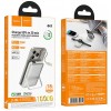 Портативний ЗП Power Bank Hoco Q43 Clever PD20W з БЗП+iWatch Type-C 10000 mAh Silver