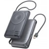 Портативний ЗП Power Bank Hoco Q43 Clever PD20W з БЗП+iWatch Type-C 10000 mAh Metal gray
