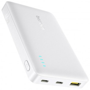 Портативний ЗП Power Bank Baseus EnerFill FP21 22.5W 10000 mAh (P1008210D213) White Портативний ЗП Power Bank Baseus EnerFill FP21 22.5W 10000 mAh (P1008210D213) White