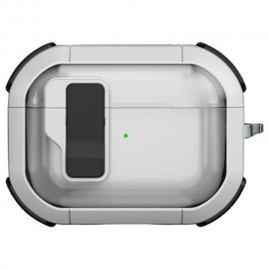 Футляр протиударний Locking Button для навушників Airpods Pro 3 White Футляр протиударний Locking Button для навушників Airpods Pro 3 White