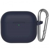 Силиконовый футляр BlueO Liquid silicone для наушников Airpods 4 Deep Blue