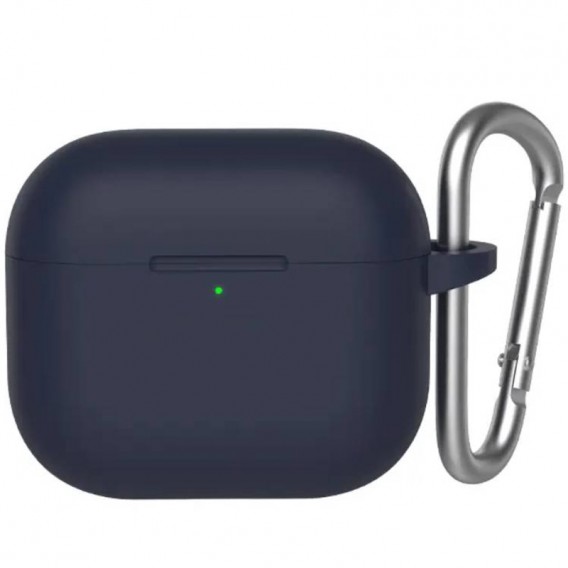 Силіконовий футляр BlueO Liquid silicone для навушників Airpods 4 Deep Blue