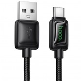 Дата кабель Hoco U146 Mundo USB to Type-C 36W (1.2m) Black Дата кабель Hoco U146 Mundo USB to Type-C 36W (1.2m) Black