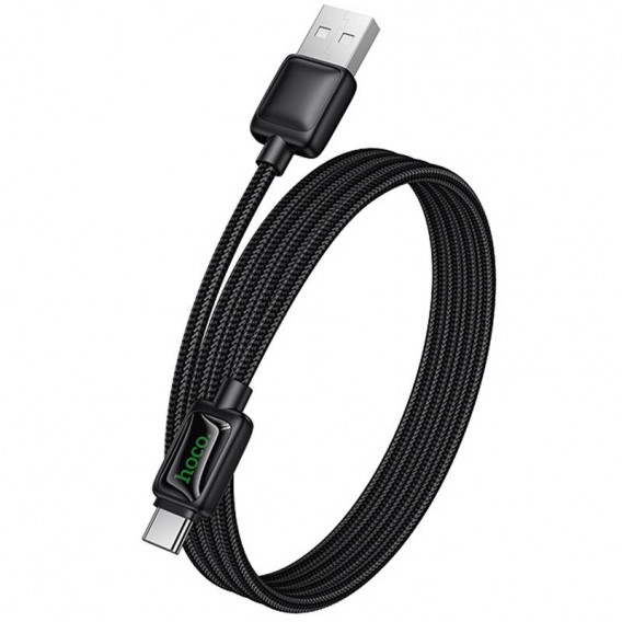 Дата кабель Hoco U146 Mundo USB to Type-C 36W (1.2m) Black Дата кабель Hoco U146 Mundo USB to Type-C 36W (1.2m) Black