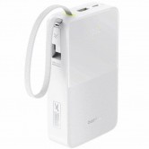 Портативний ЗП Power Bank Baseus EnerFill FC51 Bipow2 Pro 22.5W 20000 mAh (E00277) White Портативний ЗП Power Bank Baseus EnerFill FC51 Bipow2 Pro 22.5W 20000 mAh (E00277) White