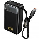 Портативний ЗП Power Bank Hoco Q53 Skillful PD65W 12000 mAh Black Портативний ЗП Power Bank Hoco Q53 Skillful PD65W 12000 mAh Black