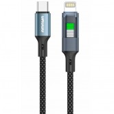 Дата кабель Amaya 111CL Type-C to Lightning 27W (1.2m) Black