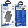 Портативний ЗП Power Bank Hoco Q26A Joy PD20W з БЗП 10000 mAh Metal gray