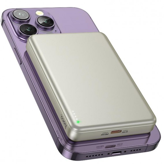 Портативний ЗП Power Bank Hoco Q26A Joy PD20W з БЗП 10000 mAh Titanium gold Портативний ЗП Power Bank Hoco Q26A Joy PD20W з БЗП 10000 mAh Titanium gold