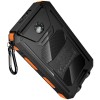 Портативний ЗП Power Bank Hoco J164 Platinum solar 10.5W with lighting 8000 mAh Black