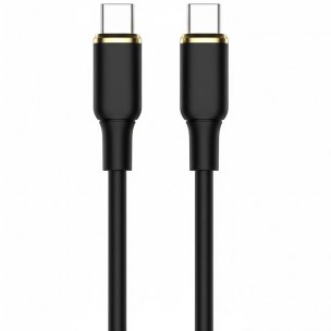 Дата кабель Amaya 89CC Type-C to Type-C 60W (1m) Black Дата кабель Amaya 89CC Type-C to Type-C 60W (1m) Black